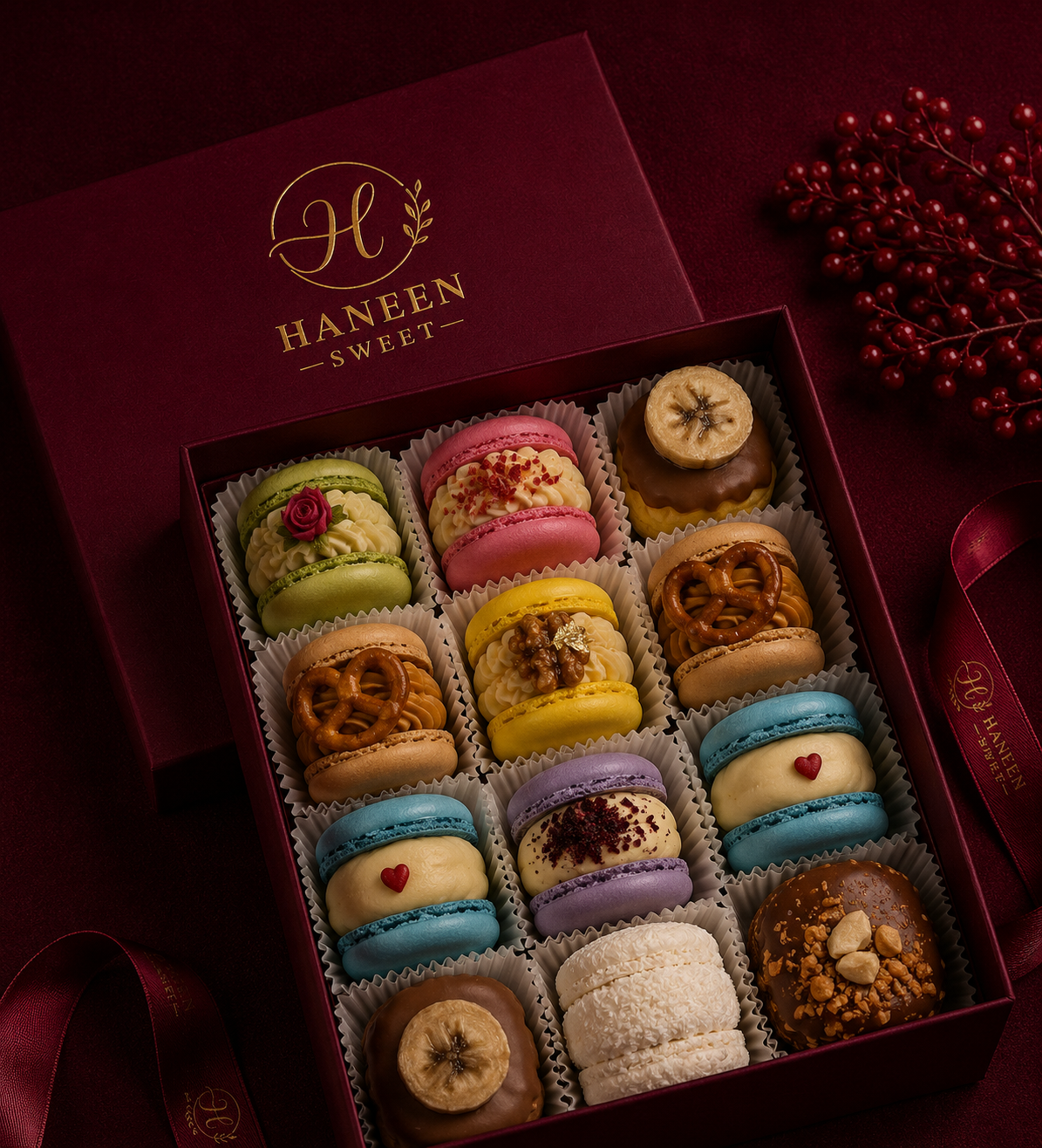 Macarons luxurious